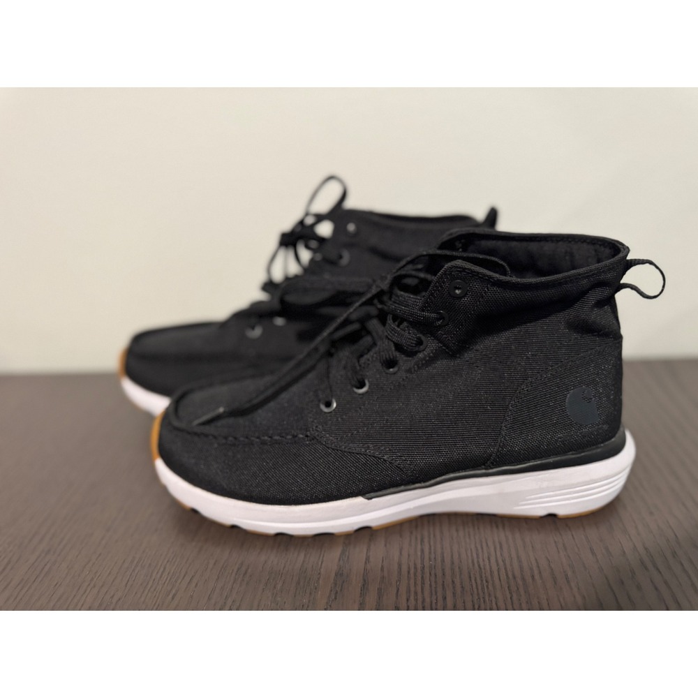 Carhartt Haslett Canvas Chukka Mens 9 Black Moc Toe FS4071-M shoes sneakers - Picture 2 of 5